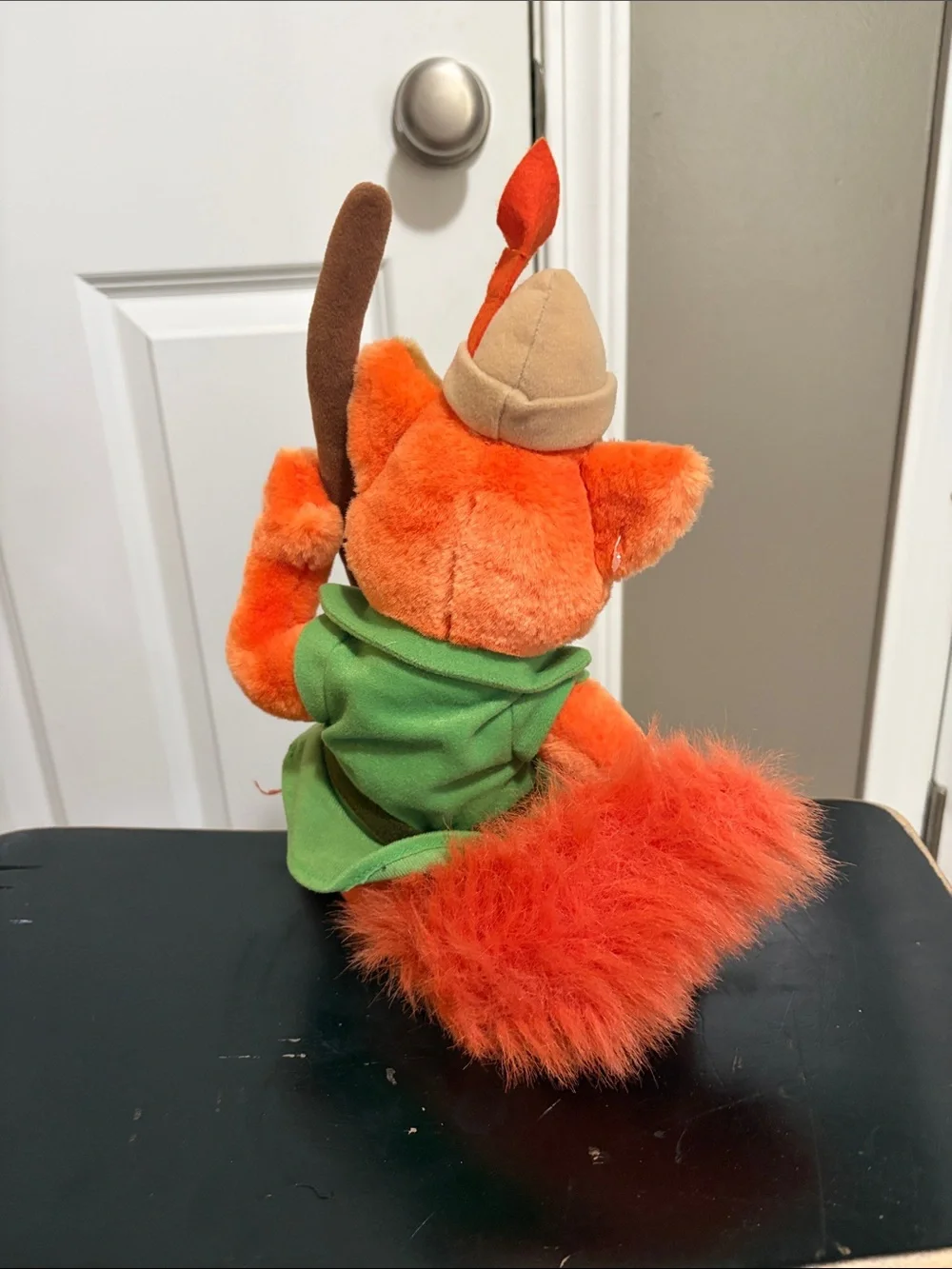 Disney Robin Hood Fox Plush Toy with Green Outfit